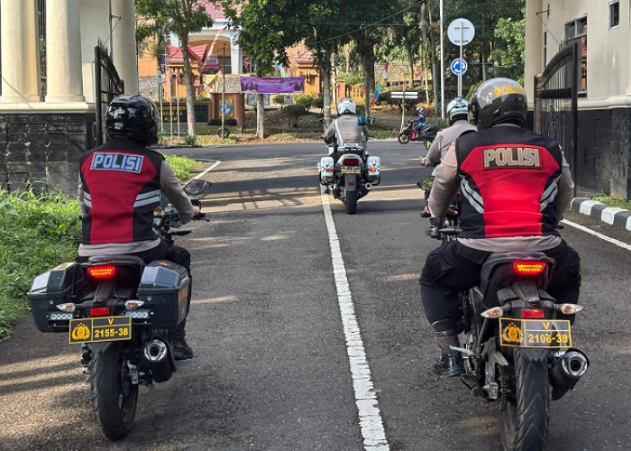 Jaga Kondusifitas Kamtibmas, Sat Samapta - Satlantas Patroli Printis Presisi di Kawasan Wisata