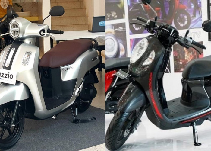 Skutik Retro Modern Terbaik di Bawah 21 Juta, Pilih Honda Scoopy  Atau Yamaha Fazzio?