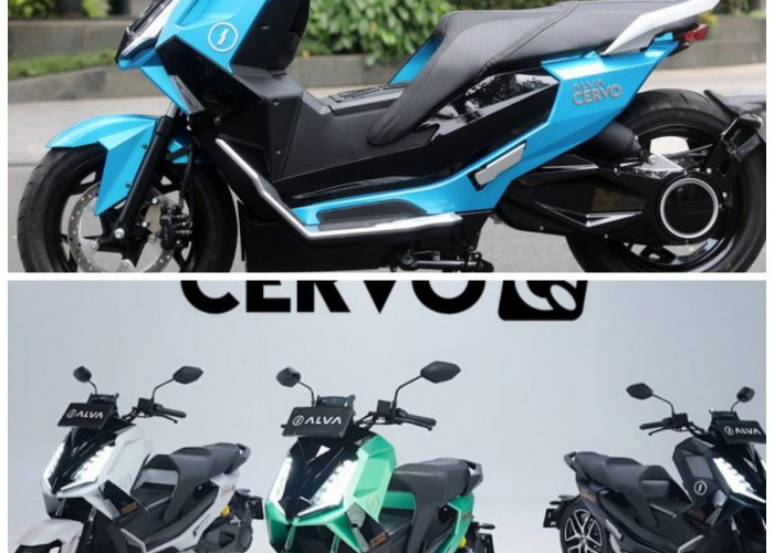 Skutik Listrik Mirip XMAX dengan Range 150 Km, Termasuk Alva Cevro, Resmi Masuk Daftar Penerima Subsidi Rp7 Ju