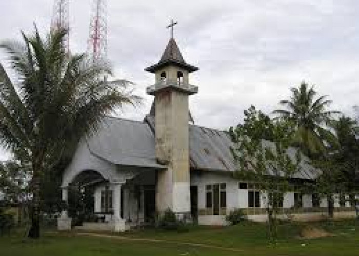 Luar Biasa! Gereja Tertua di Sumatera Selatan Ini Terletak di Perbatasan, Dimanakah Lokasinya?