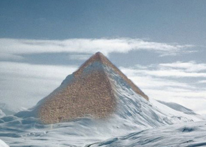 Bikin Gempar! Penemuan Piramida Misterius di Kutub Antartika, Benarkah itu? 