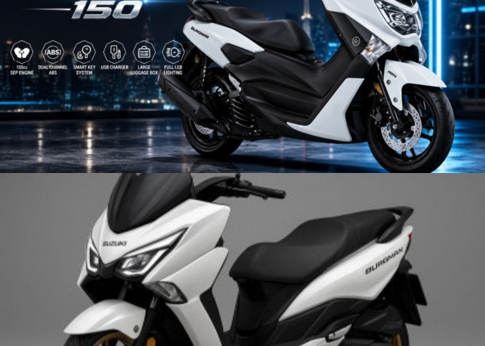 Suzuki Burgman 150 Resmi Meluncur, Skutik Bongsor Mewah yang Siap Rusak Dominasi Pasar! 