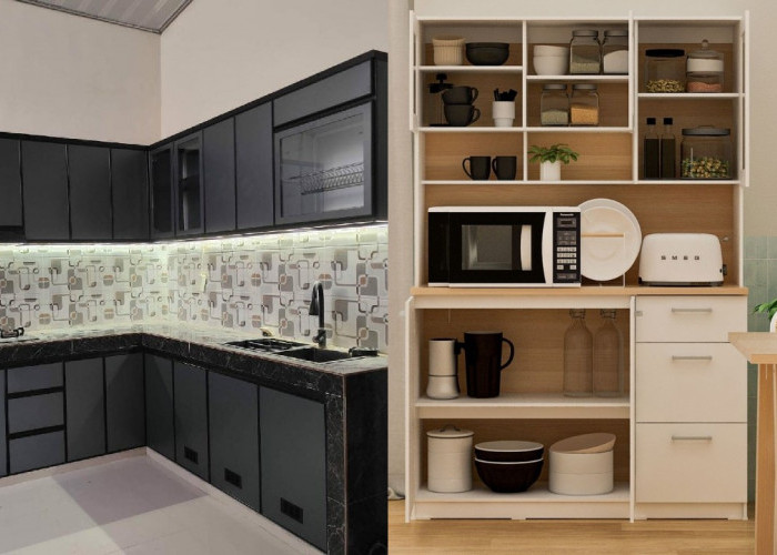 Model Lemari Dapur Minimalis Terbaru Bergaya Modern dan Elegan!