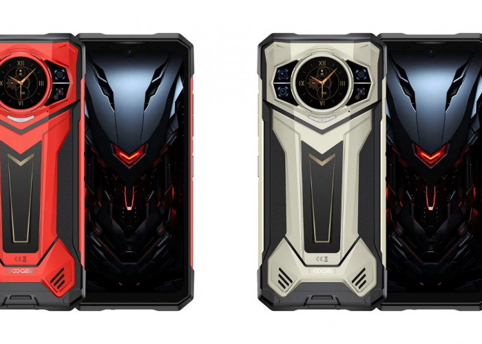 Doogee S200 Plus, Ponsel Rugged dengan Layar Sekunder AMOLED dan Desain Futuristik