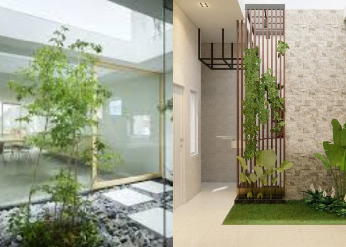 Model Rumah Minimalis Kecil Tapi Terasa Luas dengan Taman Dalam!