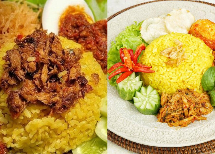 Bikin Nagih! Resep Nasi Kuning Manado, Lengkap dengan Taburan Abon Cakalang Bumbu Rica