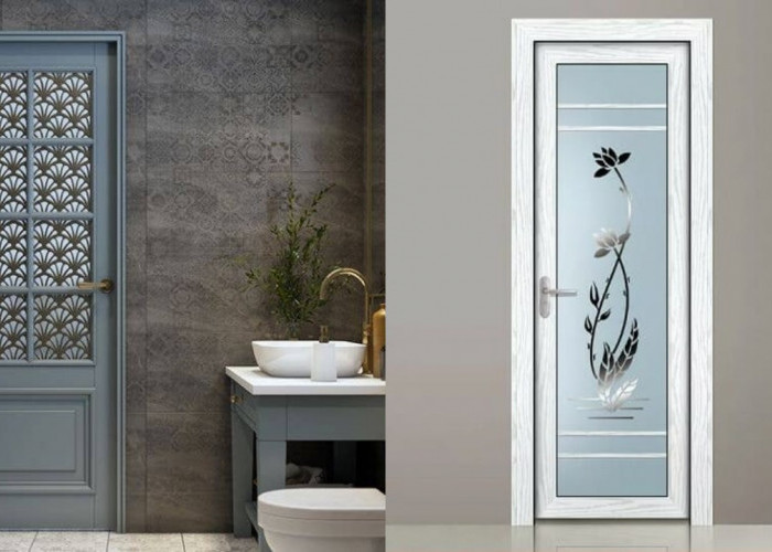 Pintu Kamar Mandi Modern Anti Air, Desainnya Bikin Rumah Makin Mewah!