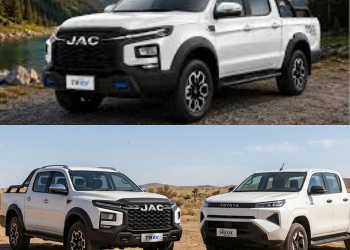 Persaingan Baru! JAC Trekker T9 EV Hadir, Siap Rebut Pasar Pikap Listrik Bersama Toyota Hilux EV