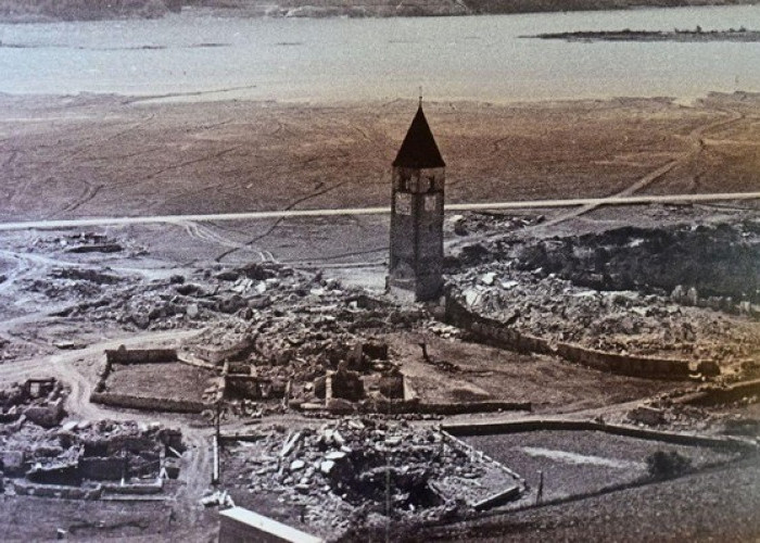 Misteri Kota Yang Hilang Mirip Atlantis, Muncul Lagi Setelah 70 Tahun Tenggelam