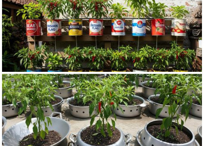 Kreatif dan Hemat! Manfaatkan Thinwall Bekas untuk Menanam Cabai Sendiri