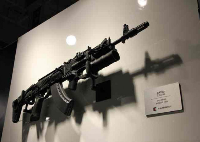 Indo-Russian Rifles Private Produksi Senapan Serbu Kalashnikov AK-203