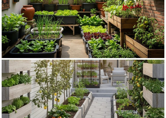 8 Inspirasi Kebun Sayur di Atas Paving: Solusi Lahan Sempit yang Tetap Hijau dan Rapi