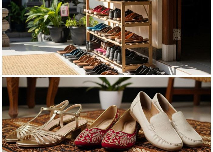 Teras Rapi, Tamu Nyaman! Ini 7 Cara Menata Sandal Tamu agar Tidak Berantakan dan Tetap Estetik
