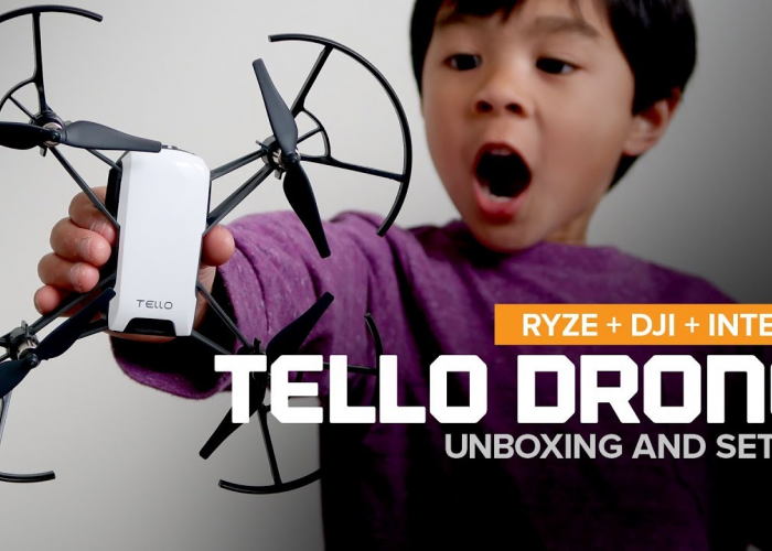Spesifikasi Drone DJI Ryze Tello, Miliki Fitur Canggih Dengan Harga Hanya 1 Jutaan!