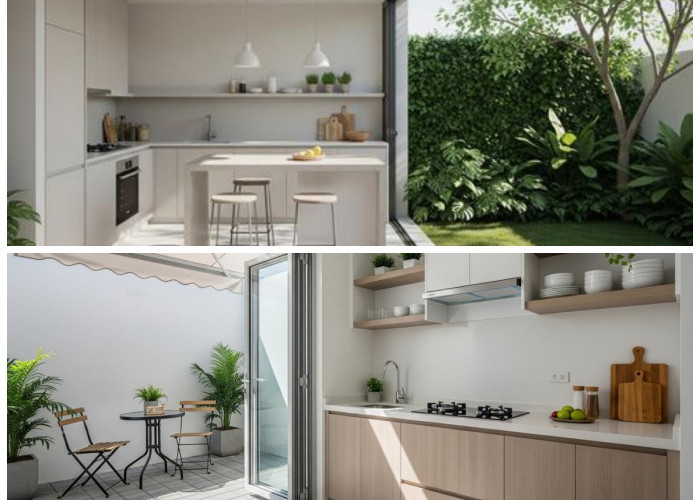 Inspirasi Dapur Semi Outdoor Rumah Tipe 36: Lebih Sejuk, Praktis, dan Tetap Estetis