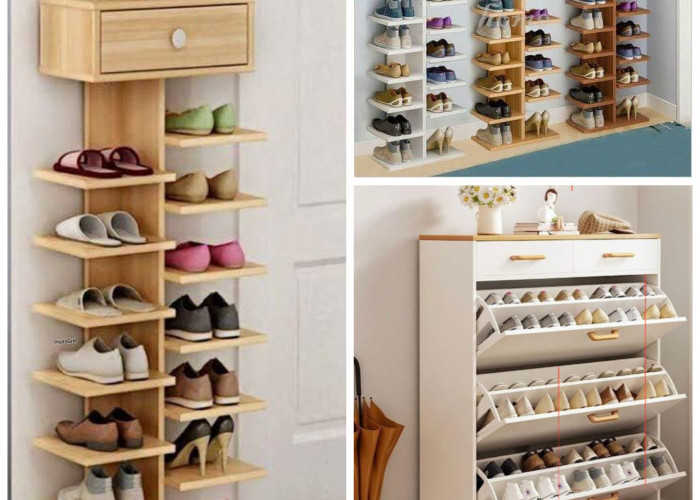 Rumah Auto Rapi! 10 Rak Sepatu Minimalis yang Fungsional dan Enak Dipandang!