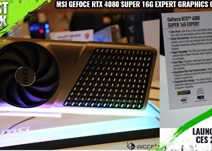 NVIDIA Perkenalkan GeForce RTX 4080 SUPER di CES 2024, Mewah Karena Ini!
