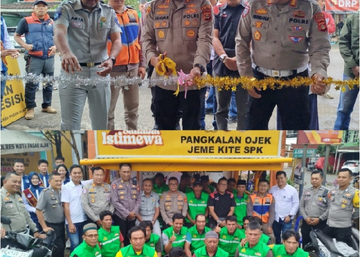 Kapolres Pagar Alam Resmikan Tongkrongan Jeme Kite Presisi