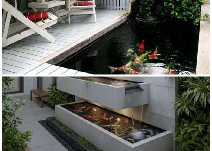 Sulap Lahan Sempit Jadi Healing Space, Ini 9 Ide Teras Minimalis dengan Kolam Koi yang Estetik