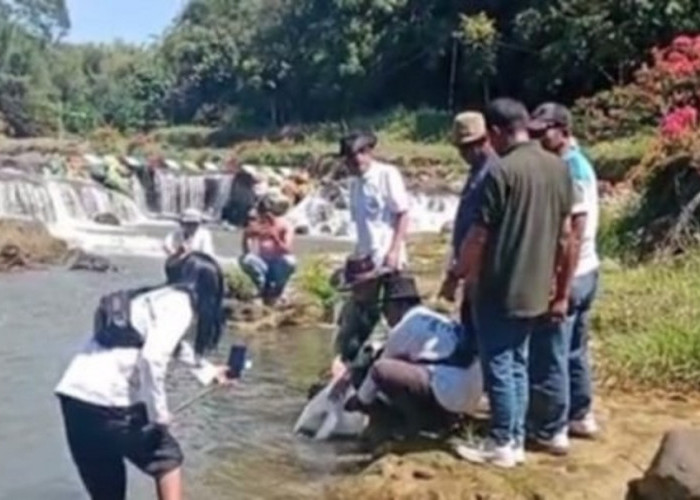 Peringati HUT Kota Pagar Alam ke-24, SMAnstupa 95 Tebar 12 Ribu Bibit Ikan 