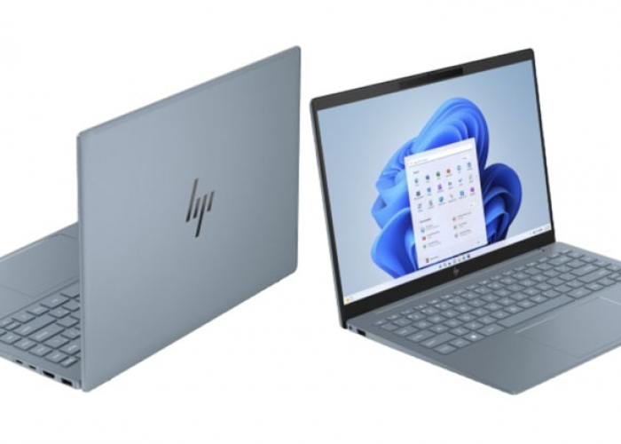 Laptop HP Pavilion Plus 14-EY0014AU, Mengunggulkan Desain Premium dan Performa Multitasking Tinggi