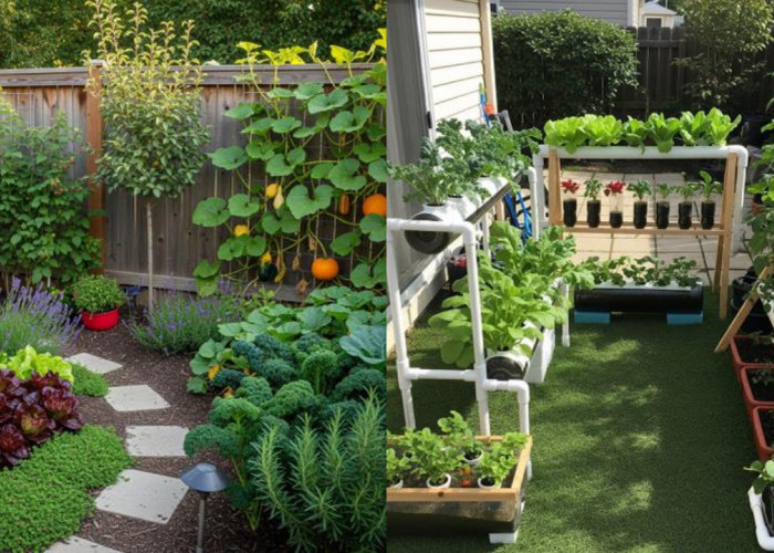 Desain Kebun Sayur di Halaman yang Estetik, Bikin Rumah Makin Hijau dan Cantik!