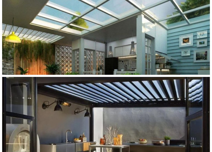 13 Inspirasi Kanopi Ini Bikin Masak di Luar Rumah Serasa di Resto Mewah, Ruangan Tetap Dingin Walau Terik