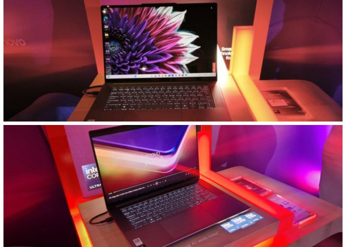 Lenovo Yoga Slim 7i Aura Edition: Laptop Pintar dengan Teknologi AI yang Menawan