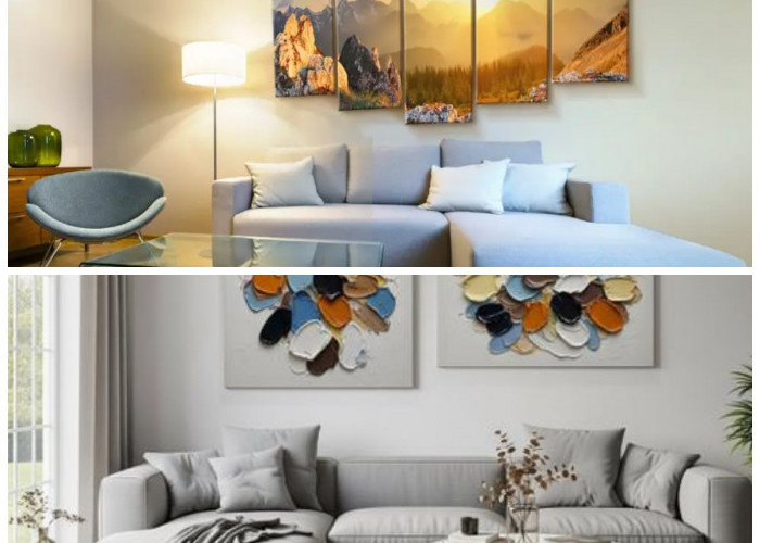 Sentuhan Alam dan Abstrak: Inspirasi Lukisan Estetik untuk Suasana Rumah yang Lebih Tenang