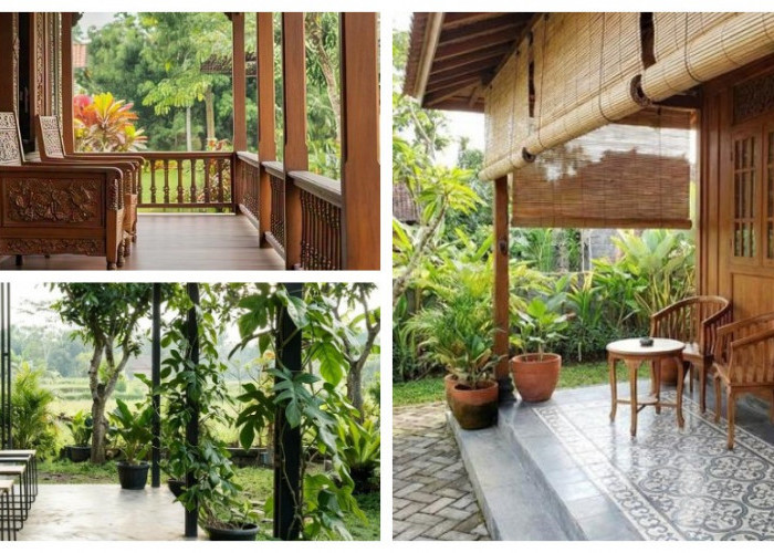 10 Inspirasi Teras Rumah Kampung yang Membuat Suasana Pagi Lebih Menyenangkan