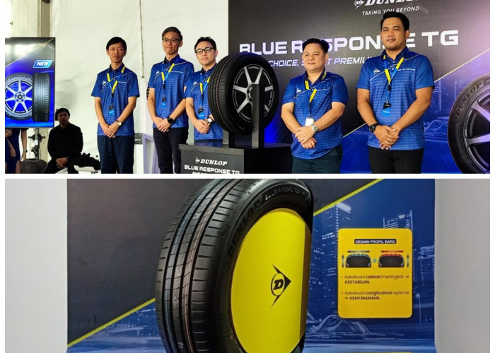 Dunlop Blue Response TG Hadir sebagai Ban Inovatif, Optimal untuk Mobil Listrik hingga Mesin Konvensional