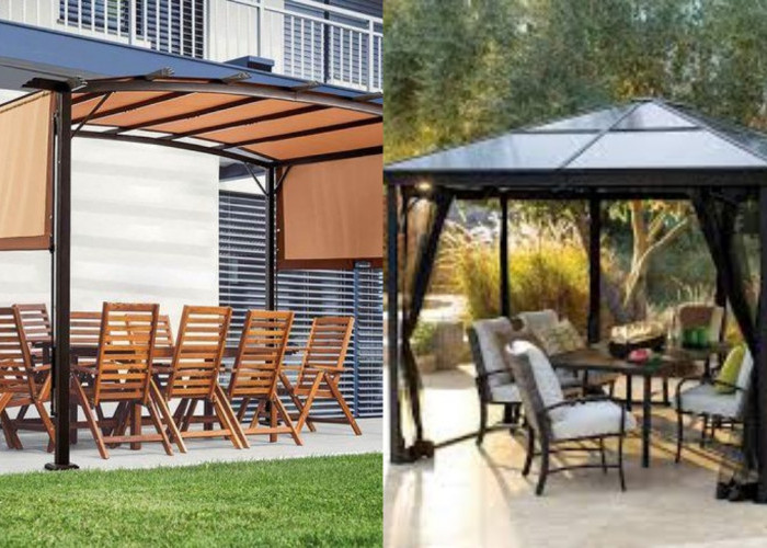 Sulap Halaman Jadi Indah dengan Gazebo Minimalis yang Mempesona!
