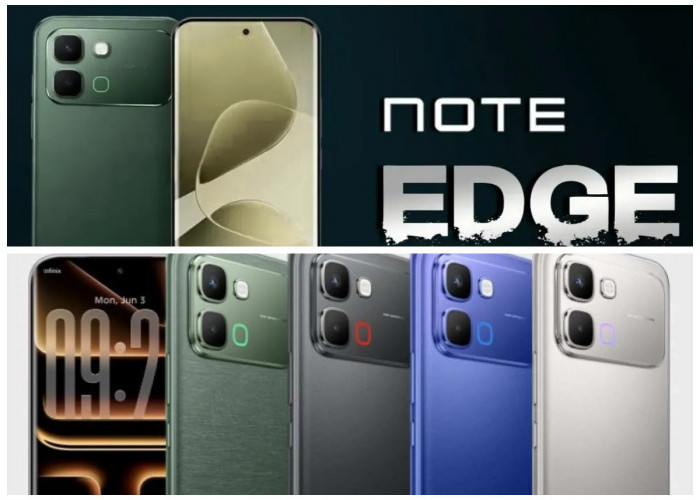 Infinix Note Edge Resmi Meluncur: HP Layar Lengkung Termurah 2026 dengan Spesifikasi Flagship Killer