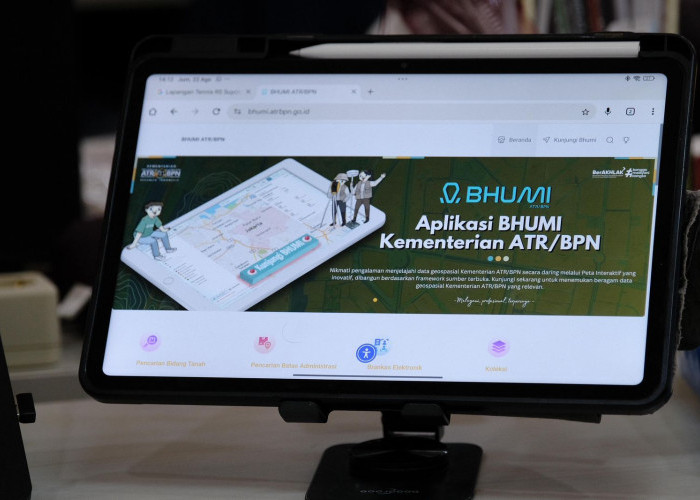 Akses Peta Pertanahan Melalui Bhumi Terbuka untuk Publik, Kementerian ATR/BPN Perkuat Transparansi dan Partisi