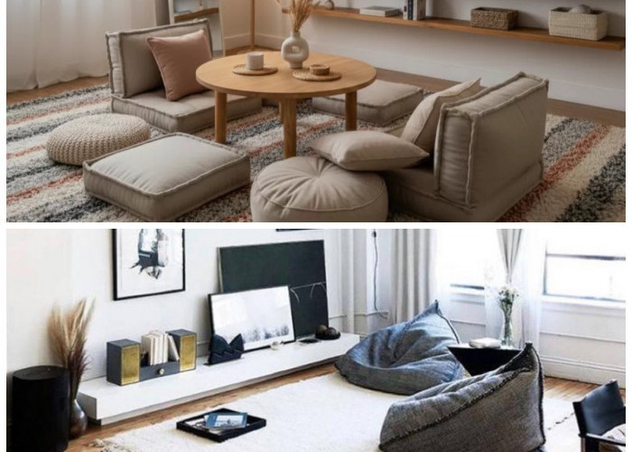 Bikin Betah Kumpul Keluarga! 8 Inspirasi Ruang Keluarga Lesehan Minimalis: Tetap Estetik Walau di Lahan Sempit