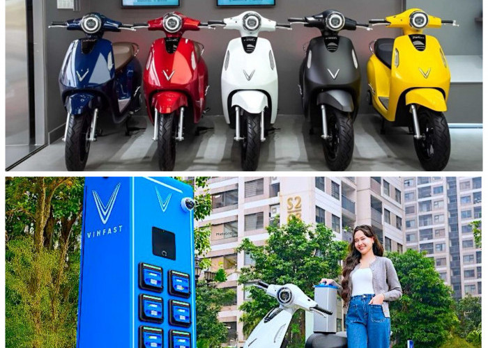 Motor Listrik VinFast Resmi Masuk Pasar, Harga Ramah Kantong dan Teknologi Tukar Baterai Jadi Andalan!