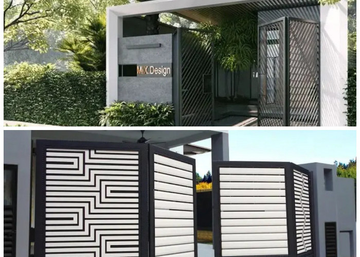 Deretan Model Pagar Lipat Minimalis Terbaru, Solusi Praktis untuk Hunian Masa Kini
