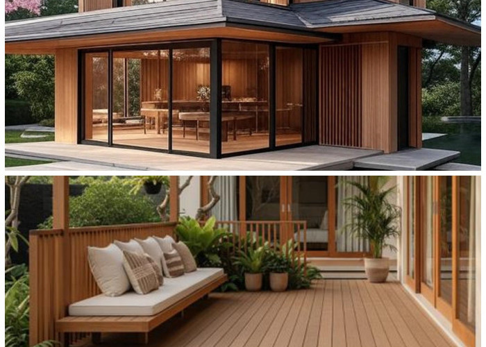 Teras Rumah Makin Mewah dengan Nuansa Kayu: 5 Ide Dekorasi Alami yang Elegan dan Menenangkan