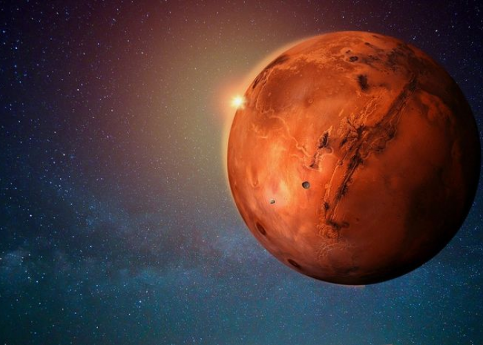 Penemuan Gunung Berapi Raksasa dan Es Gletser Menggemparkan di Planet Mars