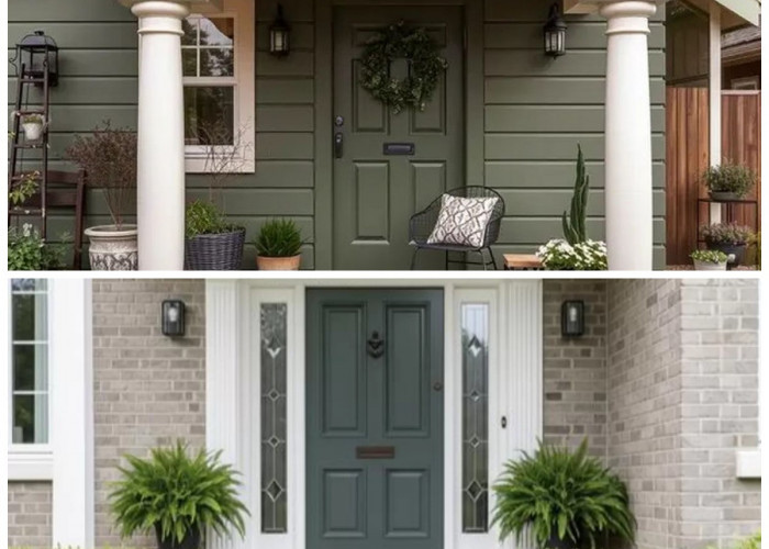 6 Rekomendasi Tren Warna Pintu Depan Rumah Tahun 2026 Versi Desainer Interior