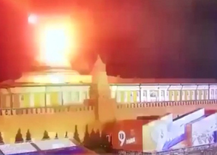 Waduh! Istana Presiden Rusia Diserang