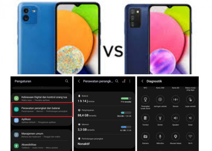Cara Mudah Mengecek Kesehatan Baterai pada Samsung A03 dan A03s: Ikuti Panduannya