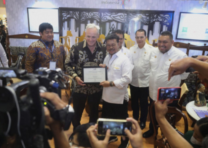  Menteri Syahrul Buka Peluang Hilirisasi Cokelat dan Pangan Lokal untuk Perhotelan