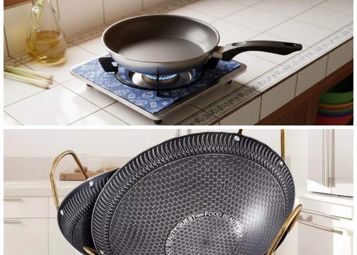 Daftar Wajan Anti Lengket Paling Bagus 2026, Pilihan Tepat untuk Dapur Praktis dan Modern