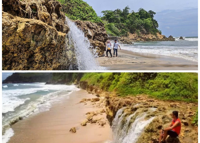 Berwisata di Pantai Pancar, Tempat Healing Sambil Menikmati Keindahan Air Terjun di Tulungagung