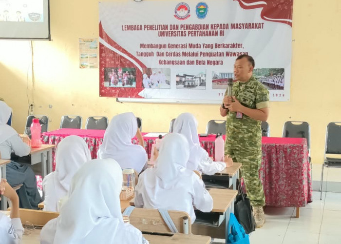LPPM Unhan RI Perkuat Wawasan Kebangsaan Dan Bela Negara  Siswa SMAN 1 Citeureup 