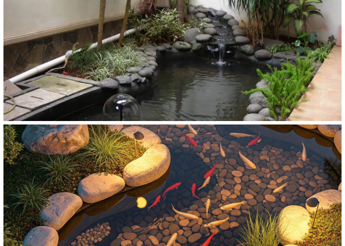 Kolam Ikan Minimalis, Cara Simpel Hadirkan Nuansa Segar di Rumah