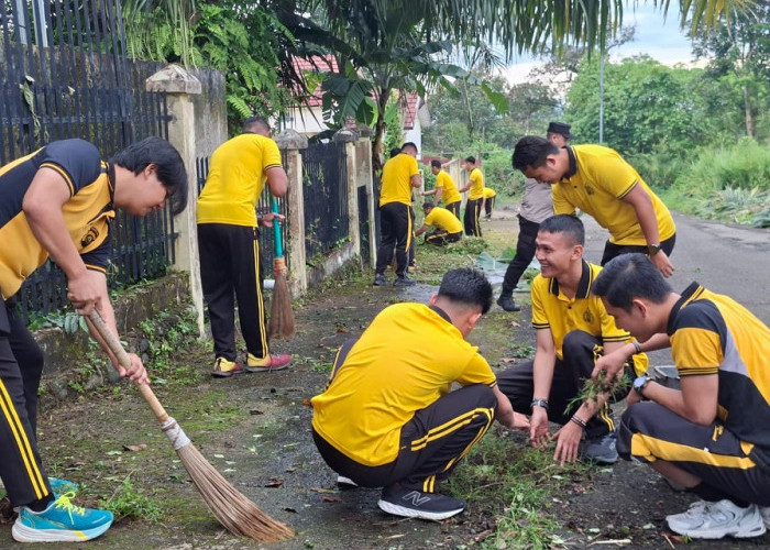 Polres Pagar Alam Gelar Kurvei, Wujudkan Lingkungan Bersih dan Pelayanan Prima