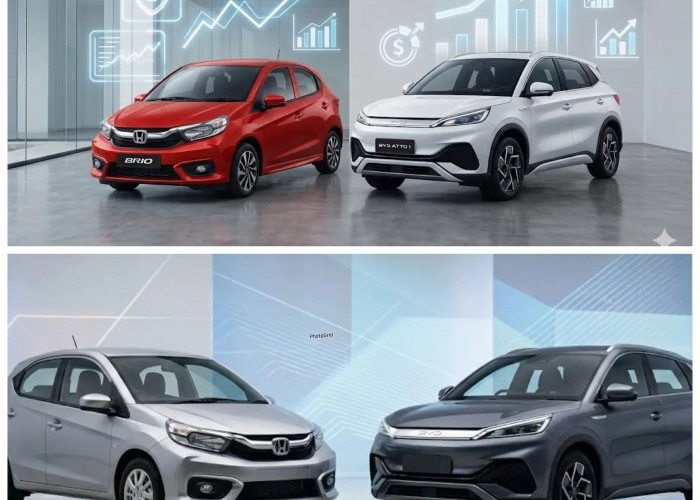 BYD Atto 1 vs Honda Brio: Pilihan Mobil Paling Irit untuk Mobilitas Sehari-hari