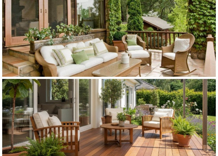 Teras Rumah Lebih Estetik! 5 Ide Dekorasi Kayu Bernuansa Alam yang Mewah dan Menenangkan